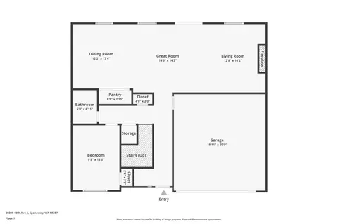 Floorplan - 20309 40th Ave E, Spanaway, WA 98387 photo 1 of 2