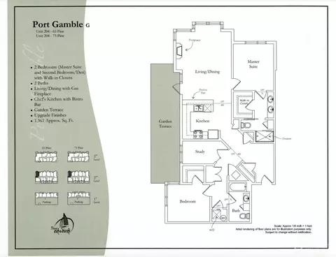 Floorplan - 75 Pine St #204, Edmonds, WA 98020 photo 1 of 1