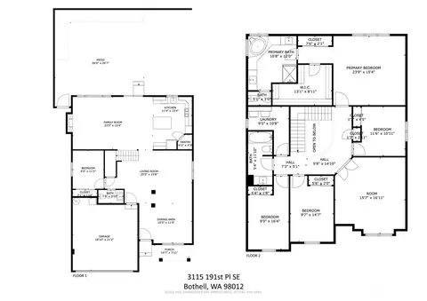 Floorplan - 3115 191st Pl SE, Bothell, WA 98012 photo 3 of 3
