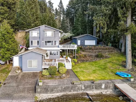 Exterior - 661 E Mason Lake Dr E, Grapeview, WA 98546 photo 2 of 11