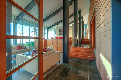 Entry Way - 306 Saddle Ln, Eastsound, WA 98245 photo 2 of 2