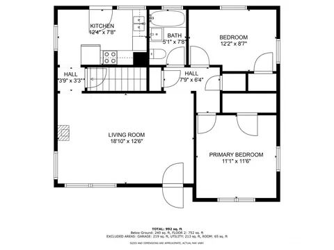 Floorplan - 929 E Temperance St, Kent, WA 98030 photo 3 of 4