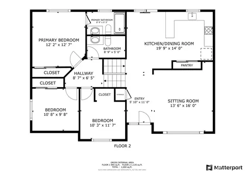 Floorplan - 16416 122nd Ct NE, Bothell, WA 98011 photo 2 of 2