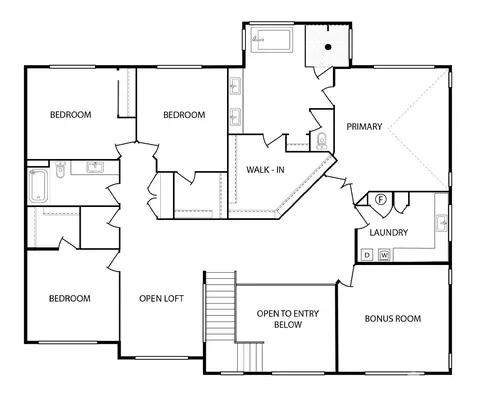 Floorplan - 3123 234th St SE, Bothell, WA 98021 photo 3 of 3