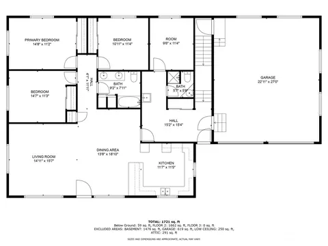 Floorplan - 12 Breen Rd, Raymond, WA 98577 photo 2 of 4