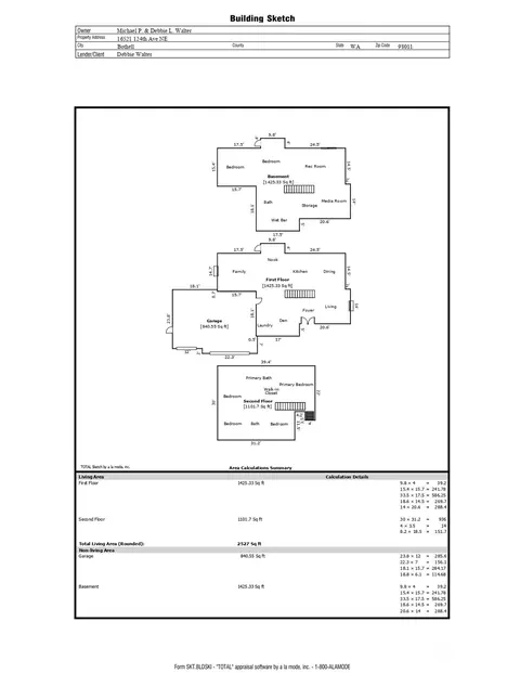 Floorplan - 16521 124th Ave NE, Bothell, WA 98011 photo 1 of 1