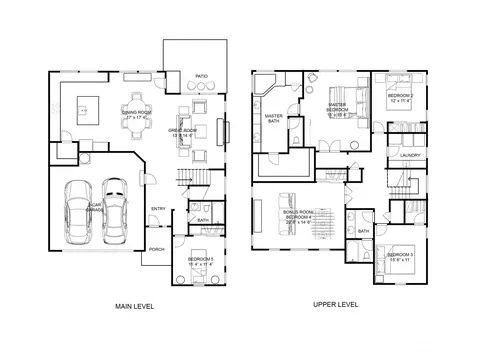 Floorplan - 19612 35th Dr SE, Bothell, WA 98012 photo 1 of 1
