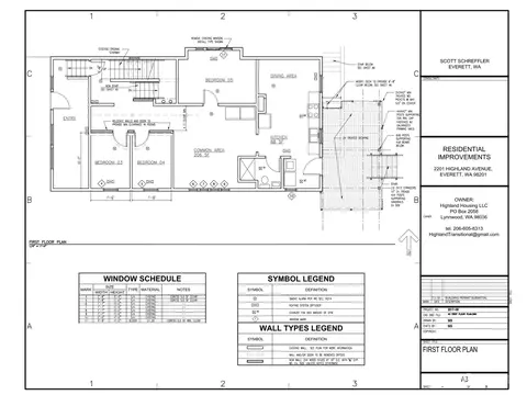 Floorplan - 2201 Highland Ave, Everett, WA 98201 photo 2 of 3