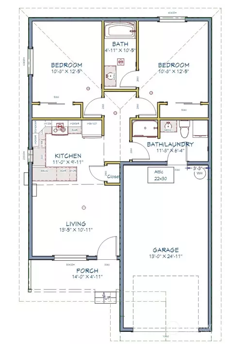 Floorplan - 6281 Spruce Ct, Maple Falls, WA 98266 photo 1 of 1