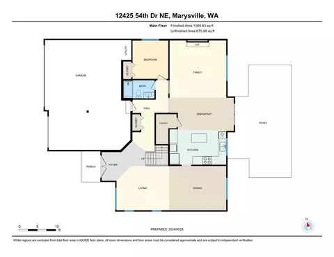 Floorplan - 12425 54th Dr NE, Marysville, WA 98271 photo 1 of 2