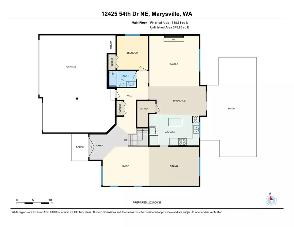 Floorplan - 12425 54th Dr NE, Marysville, WA 98271 photo 1 of 2
