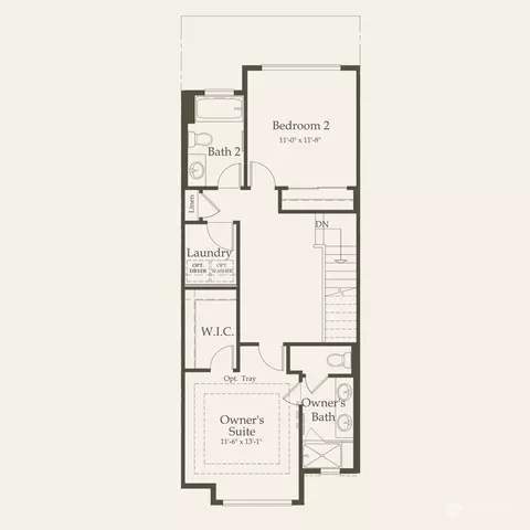 Floorplan - 616 237th Pl SE #B, Bothell, WA 98021 photo 3 of 3