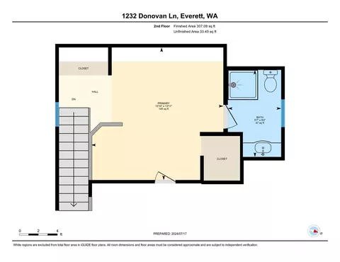 Floorplan - 1232 Donovan Ln, Everett, WA 98201 photo 2 of 3