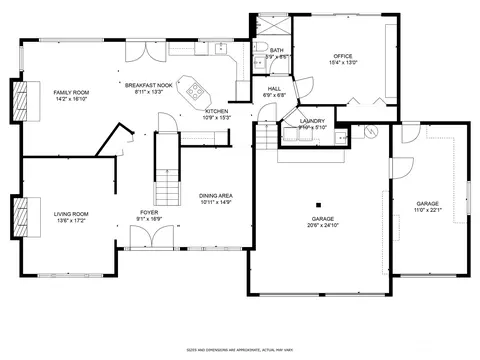 Floorplan - 23828 22nd Dr SE, Bothell, WA 98021 photo 1 of 2