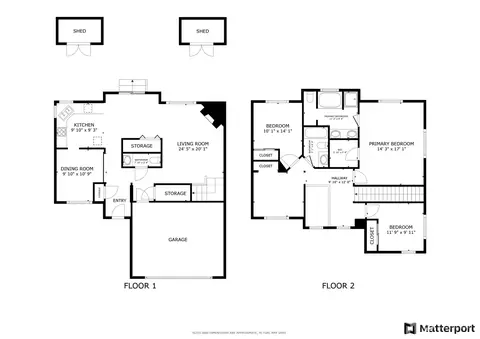 Floorplan - 1122 183rd Street Ct E, Spanaway, WA 98387 photo 1 of 1