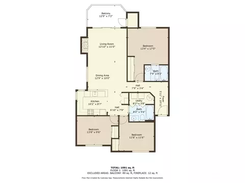 Floorplan - 16101 Bothell Everett Hwy #C301, Mill Creek, WA 98012 photo 1 of 1