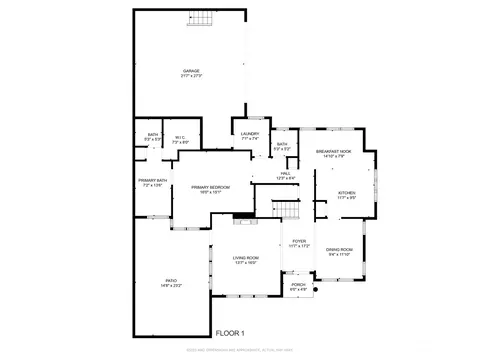 Floorplan - 16315 17th Ave SE, Mill Creek, WA 98012 photo 2 of 3