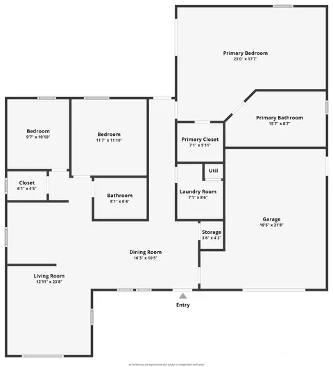 Floorplan - 7110 Jefferson Ave, Everett, WA 98203 photo 1 of 1