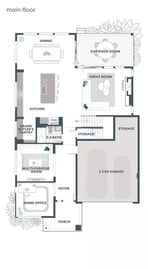 Floorplan - 4015 198th Pl SE, Bothell, WA 98012 photo 1 of 2