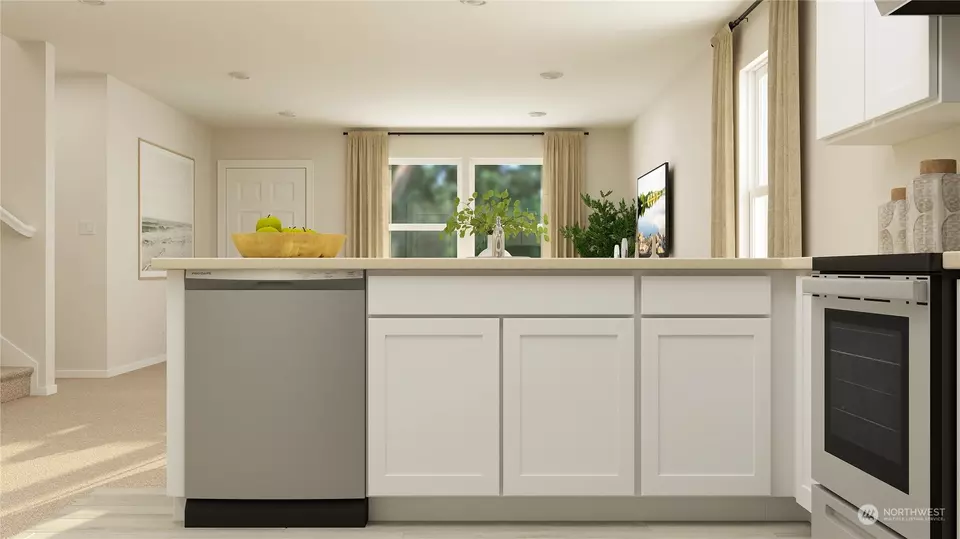 Kitchen - 91 NE Olympic Rdg #93, Belfair, WA 98528 photo 2 of 2