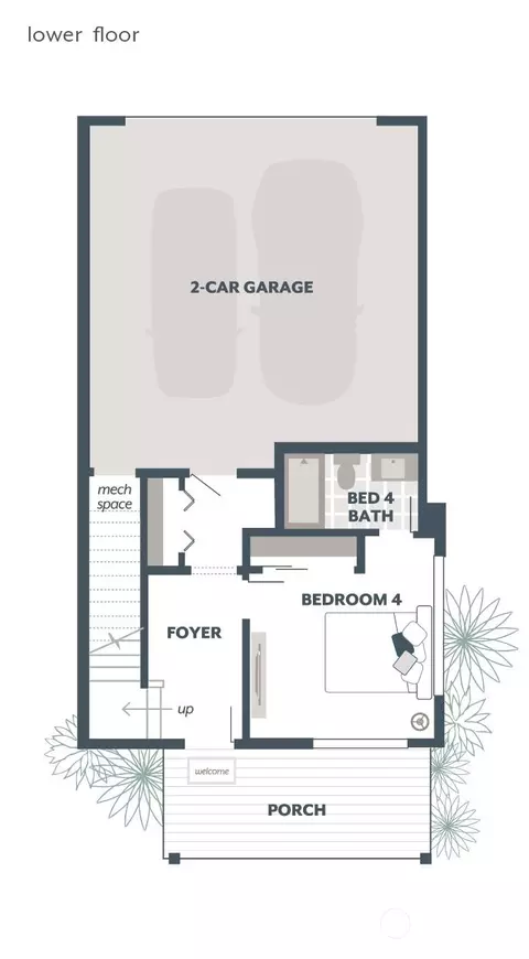 Floorplan - 3915 198th St SE #H1, Bothell, WA 98012 photo 3 of 3