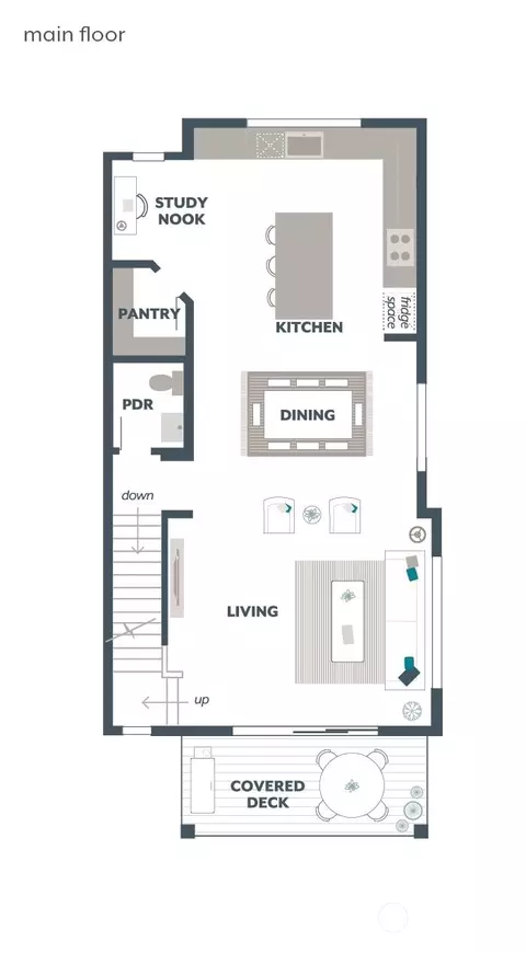 Floorplan - 3915 198th St SE #H1, Bothell, WA 98012 photo 2 of 3