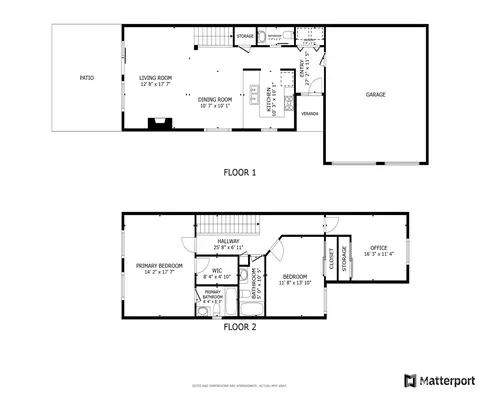 Floorplan - 13621 57th Dr SE, Everett, WA 98208 photo 1 of 1