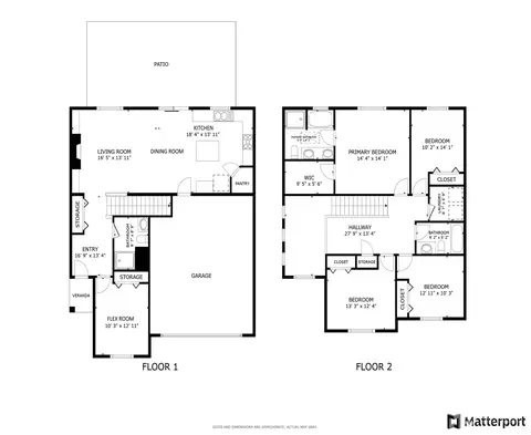 Floorplan - 3519 164th St SE, Bothell, WA 98012 photo 1 of 1