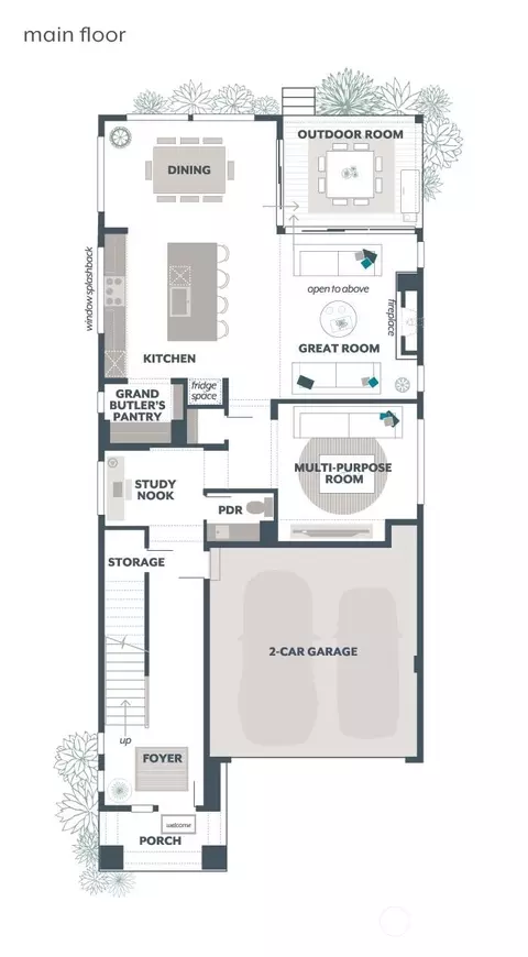 Floorplan - 19820 39th Dr SE, Bothell, WA 98012 photo 2 of 2