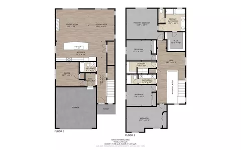 Floorplan - 23619 43rd Dr SE, Bothell, WA 98021 photo 1 of 1