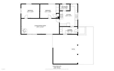 Floorplan - 322 Stearns Rd, Chehalis, WA 98532 photo 1 of 1
