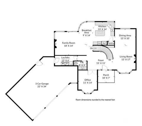 Floorplan - 14829 17th Ct SE, Mill Creek, WA 98012 photo 1 of 2