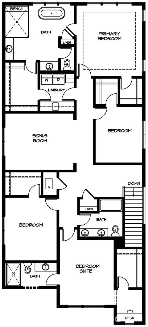Floorplan - 1448 238th St SE, Bothell, WA 98021 photo 2 of 2