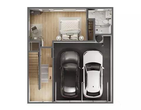 Floorplan - 18922 99th Ct NE #A, Bothell, WA 98011 photo 1 of 3