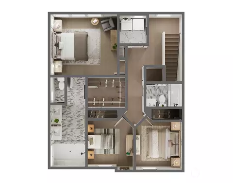 Floorplan - 18922 99th Ct NE #A, Bothell, WA 98011 photo 3 of 3