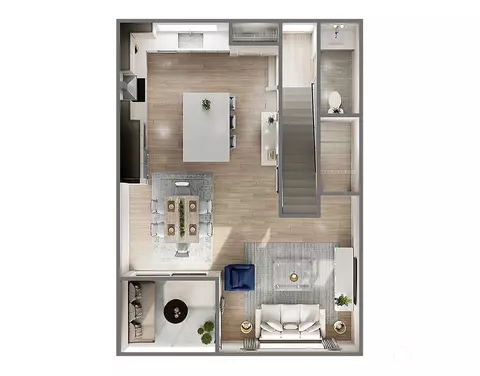 Floorplan - 18922 NE 99th Ct NE #B, Bothell, WA 98011 photo 2 of 2