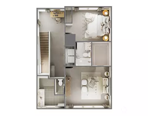Floorplan - 18922 NE 99th Ct NE #D, Bothell, WA 98011 photo 3 of 3