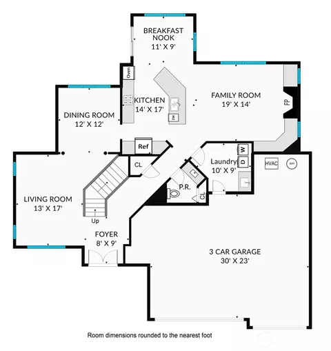 Floorplan - 3020 215th St SE, Bothell, WA 98021 photo 1 of 2