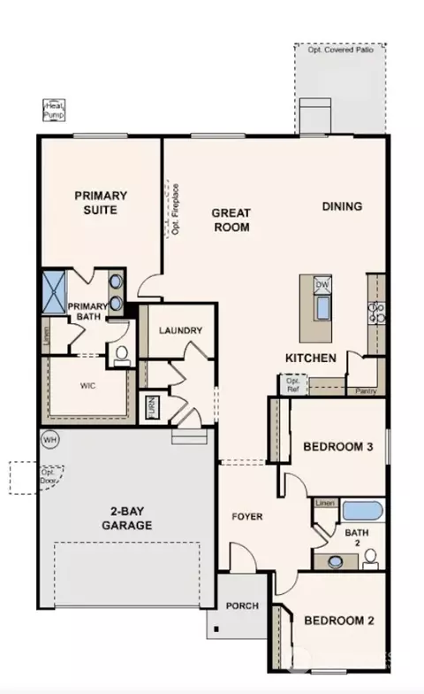 Floorplan - 288 Wind River Dr, Chehalis, WA 98532 photo 1 of 1