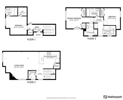 Floorplan - 511 16th Ave E #B, Seattle, WA 98112 photo 1 of 1