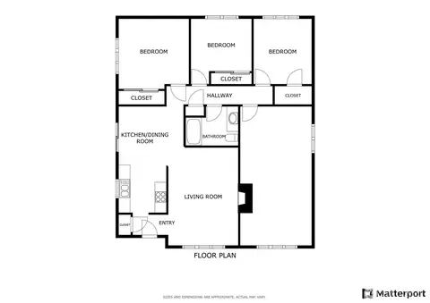 Floorplan - 17311 6th Avenue Ct E, Spanaway, WA 98387 photo 1 of 1