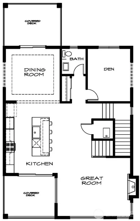 Floorplan - 18517 1st Ave SE, Bothell, WA 98012 photo 2 of 3
