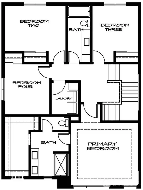Floorplan - 18517 1st Ave SE, Bothell, WA 98012 photo 3 of 3