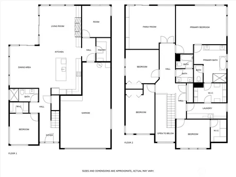 Floorplan - 421 Rockefeller Ave, Everett, WA 98201 photo 1 of 1