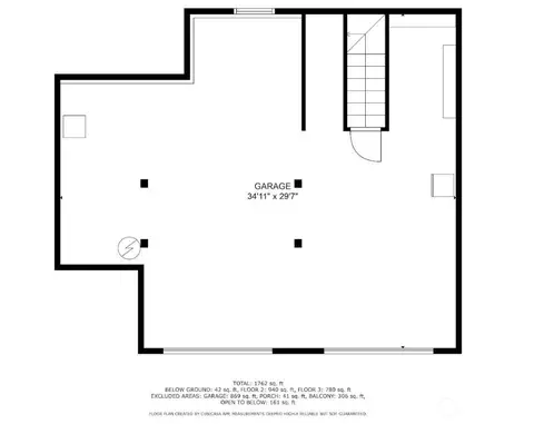 Floorplan - 701 E Vine Maple Ln, Union, WA 98592 photo 3 of 4