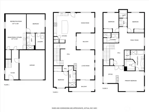 Floorplan - 23617 44th Dr SE, Bothell, WA 98021 photo 1 of 1