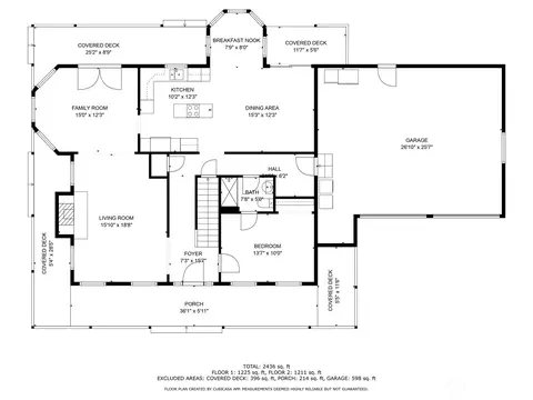 Floorplan - 42830 283rd Ave SE, Enumclaw, WA 98022 photo 1 of 2