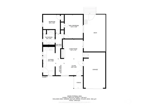 Floorplan - 311 Crown Dr, Everett, WA 98203 photo 1 of 3