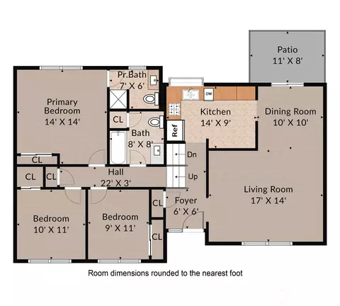 Floorplan - 21826 1st Ave W, Bothell, WA 98021 photo 1 of 2