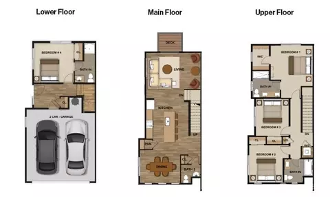 Floorplan - 19524 16th Ave SE #E2, Bothell, WA 98012 photo 1 of 1